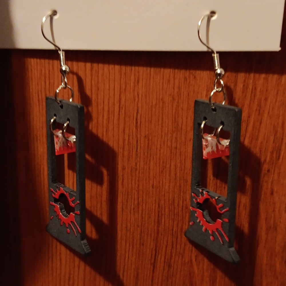 Guillotine Earrings (NWT) - Picture 2 of 3